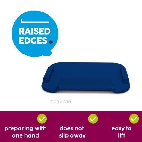 Antypoślizgowa duża deska z pomocnikiem praca jedną ręką (słoneczny żółty)