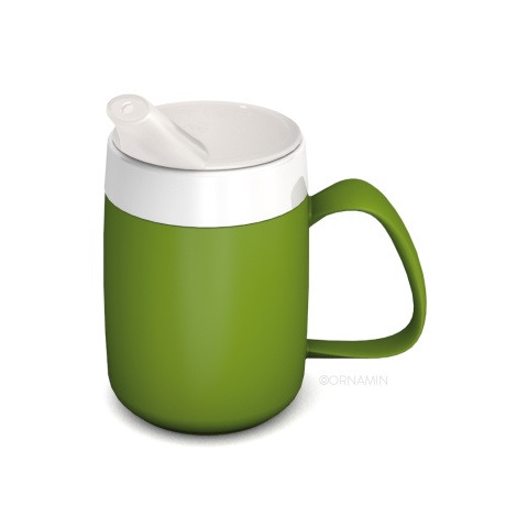 Kubek termiczny (podwójna ścianka) + dedykowany ustnik (soczysta zieleń)