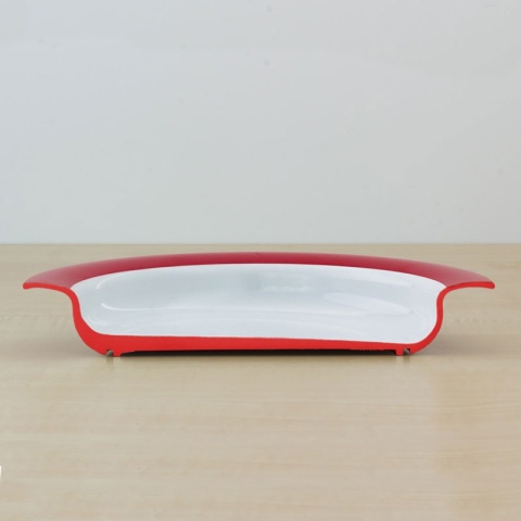 Talerz astystujący z ukośnym dnem Ø20 cm (soczysta zieleń)